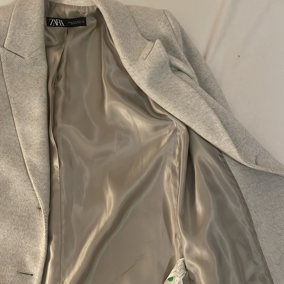 Zara Crème Overcoat - Picture 4 of 5